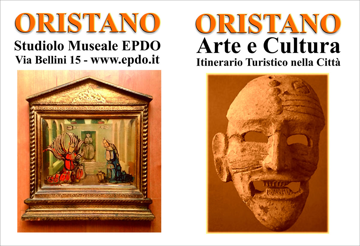 EPDO Cartina Itinerario Turistico di Oristano
